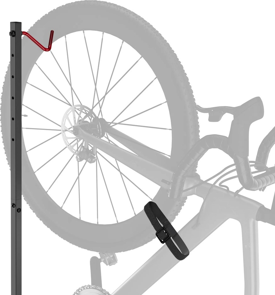 Stojak na rower wolnostojący 460 x 406 x 1306 mm