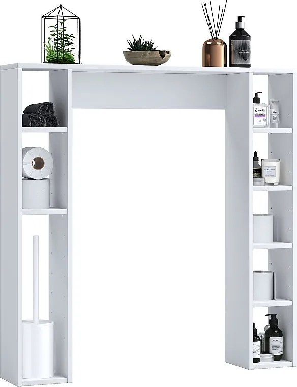 Półka ścienna Superstruktura WC Regał łazienkowy Tinoli M