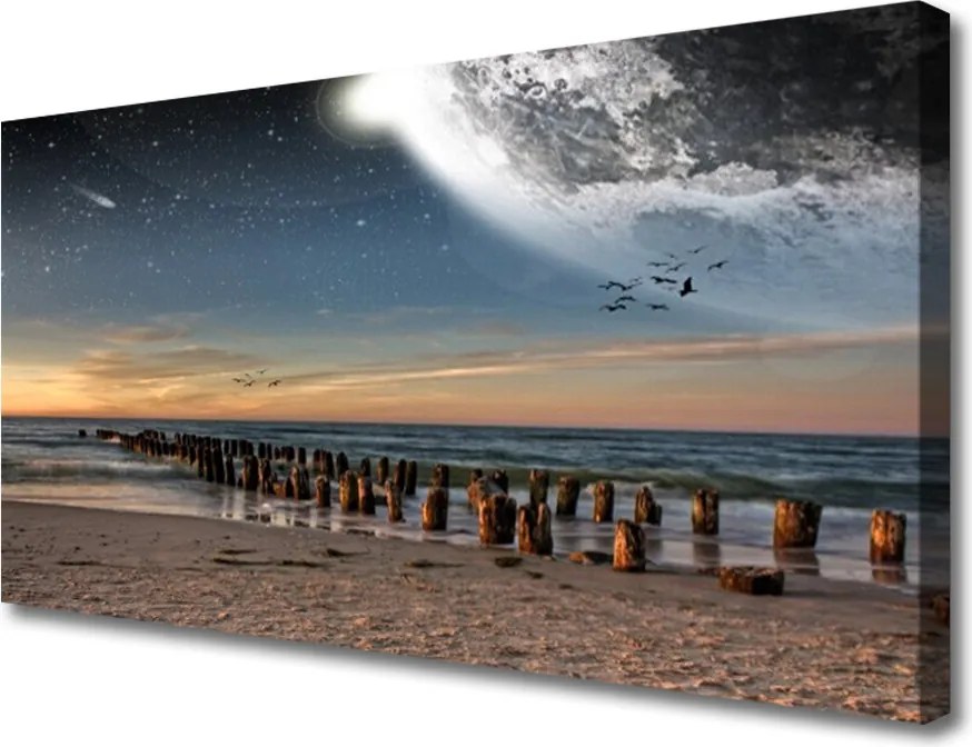 Obraz na płótnie Bezkresny Błękit Oceanu