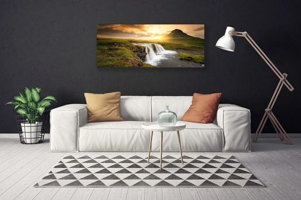 Obraz canvas na ścianę Zimowa Kraina nad Jeziorem