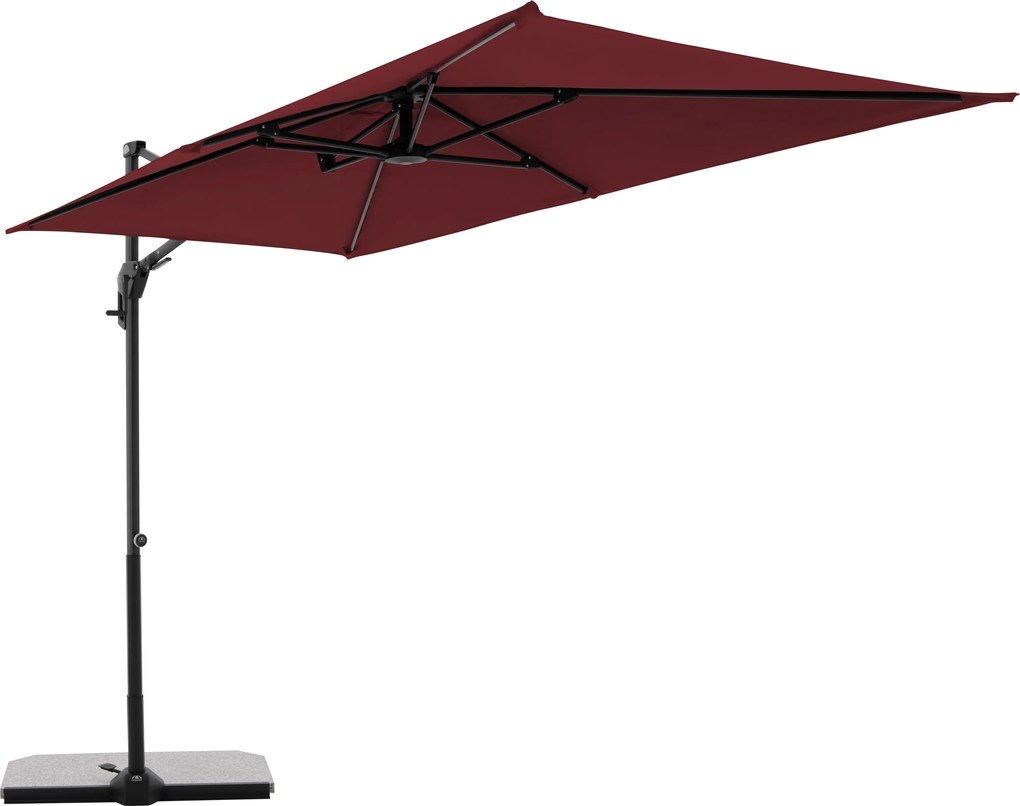 Doppler ACTIVE 240 x 135 cm - nowoczesny parasol z boczną nogą - Towar z drobną wadą (S303)