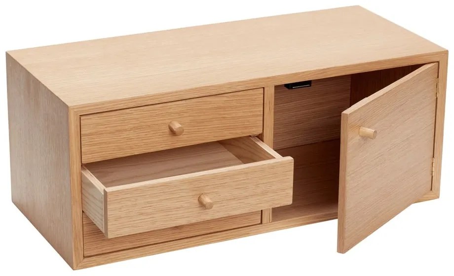 Szafka wisząca w dekorze dębu 50x20 cm Piccolo – Hübsch