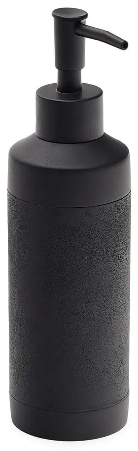 Czarny dozownik do mydła z żywicy polimerowej 420 ml Sisel – Kave Home