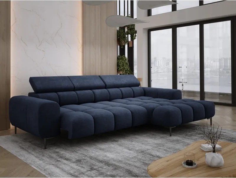 Narożnik PLAZA MINI Prawostronny w tkaninie CLOUD 79 WERSAL