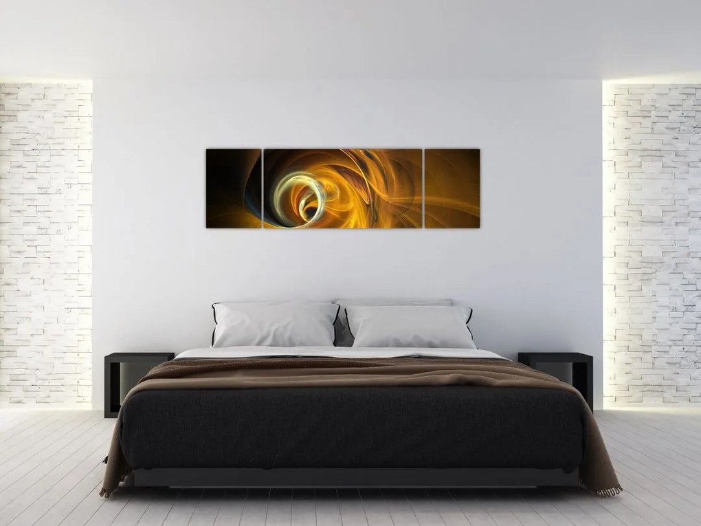 Obraz - Abstrakcja w ruchu (170x50 cm)