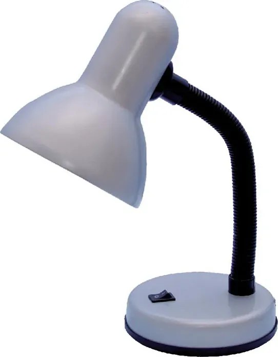 Srebrna biurkowa lampka klasyczna - S271 Z1-F97