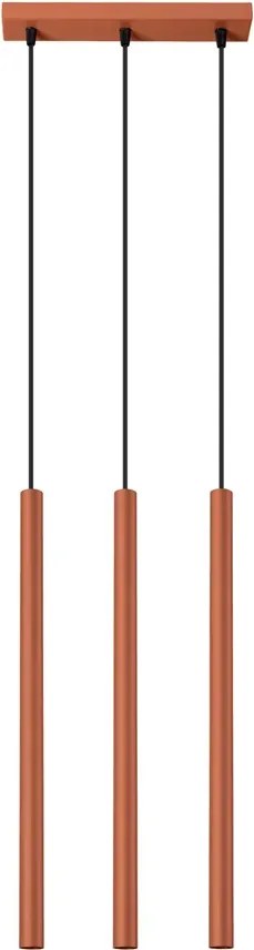 Czerwona elegancka lampa wisząca - M086 N3-M83