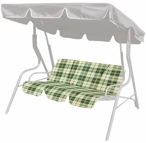 Poduszka Happy Green do huśtawki Zielona kostka,129 cm