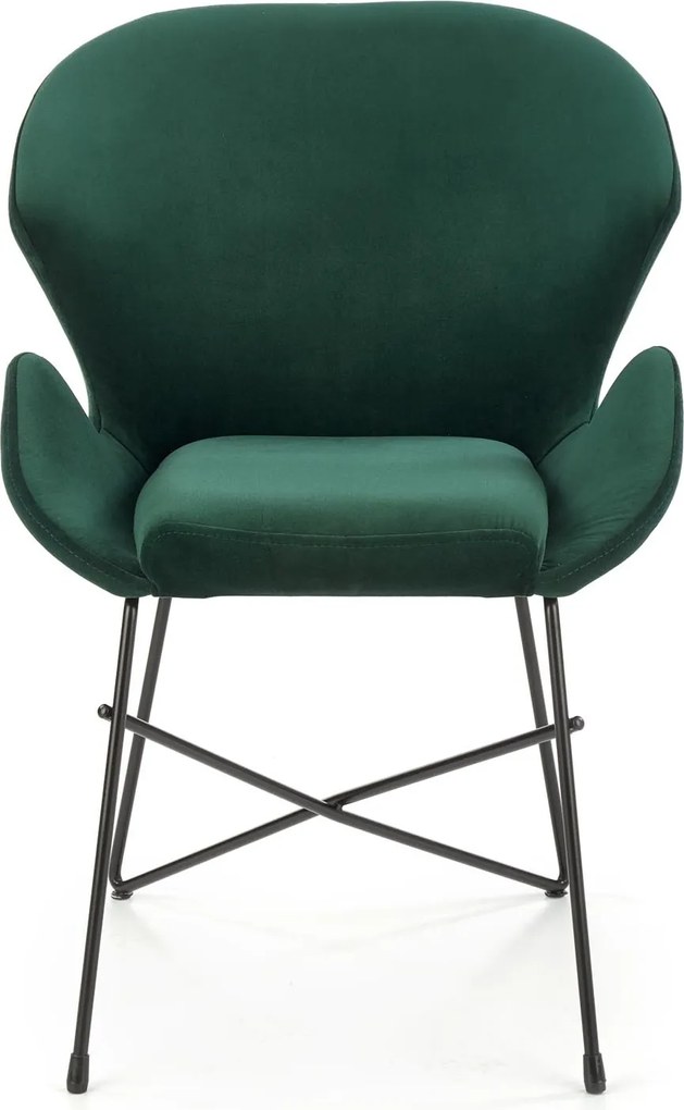 Designerskie krzesło z siedziskiem typu uszak K458