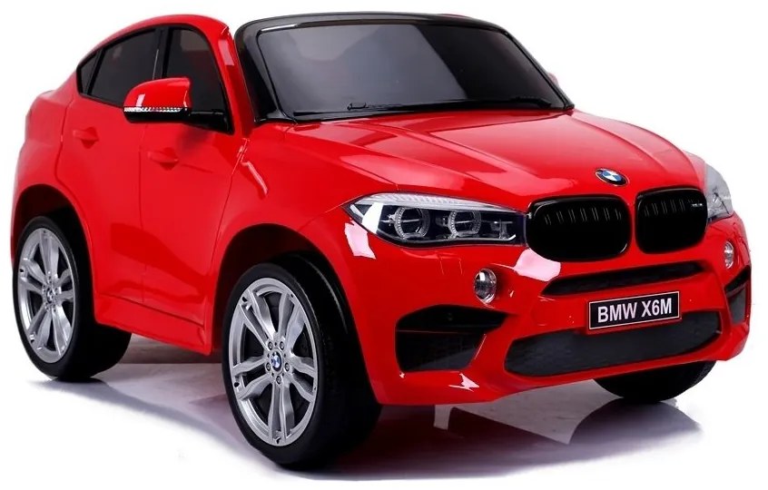 Auto na akumulator nowe bmw x6m czerwone