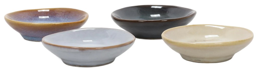 Zestaw miseczek na przekąski w różnych kolorach, 4 szt.