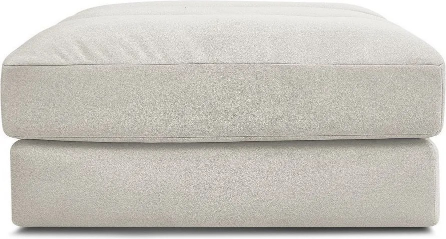 Beżowy aksamitny podnóżek Sierra – Bobochic Paris