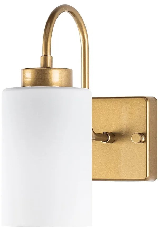 Kinkiet w biało-złotym ø 10 cm Duzsuz – Opviq lights