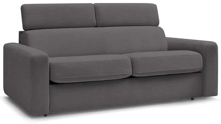 Ciemnoszara rozkładana sofa 195 cm Monaco – Bobochic Paris