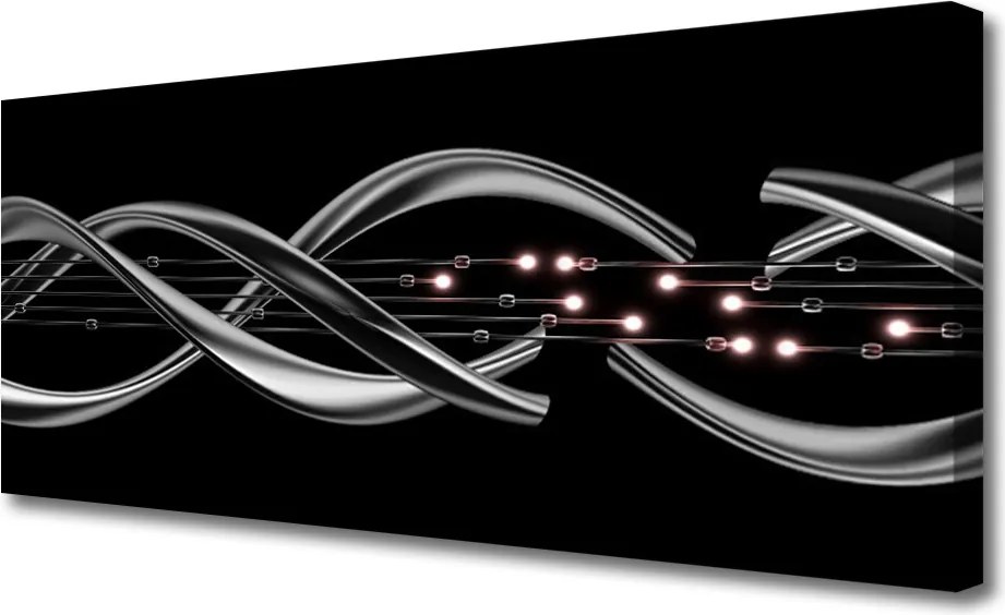 Obraz canvas Interakcja Barw i Kształtów