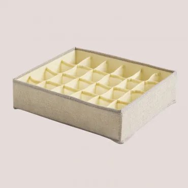Organizator Tekstylny 35x30 Cm Guat Beige - Sklum