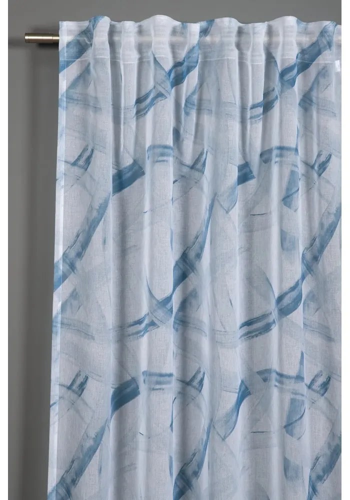 Niebieska firanka 245x140 cm Dolly-Voile – Gardinia