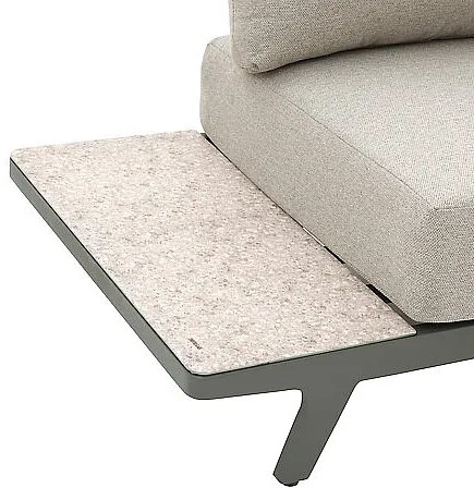 Aluminiowy luksusowy zestaw SAN DIEGO dla 7 osób