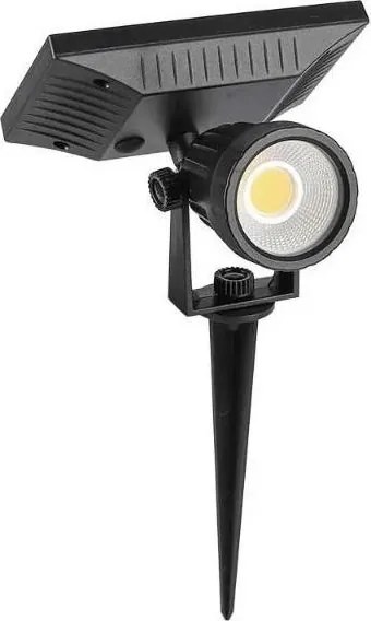 LED lampa solarna SPIKE LED/2W/5,5V IP65 6400K 1200 mAh