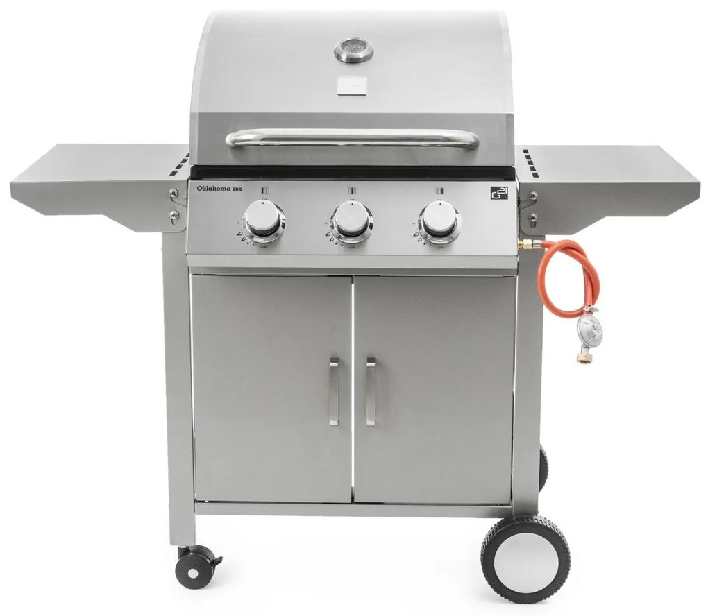 Grill gazowy G21 Oklahoma BBQ Premium Line 3 palniki + gratis reduktor ciśnienia