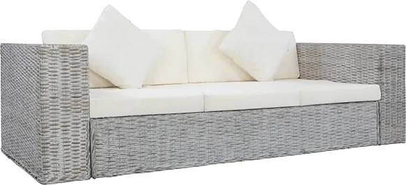 Sofa  trzyosobowa szaraP4-P86