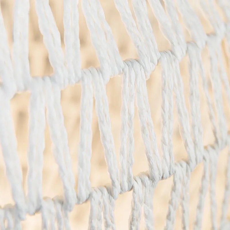 Retro lampa wisząca biała 40 cm - Lina Ball 40