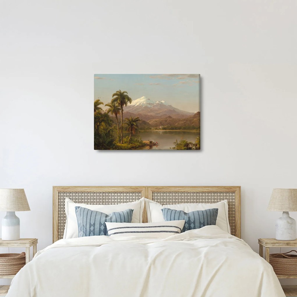 Obraz - Frederic Edwin Church, Tamaca Palms, reprodukcje (70x50 cm)
