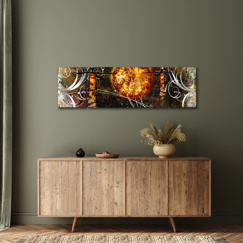 Obraz malarstwa z epoki starożytnej (170x50 cm)