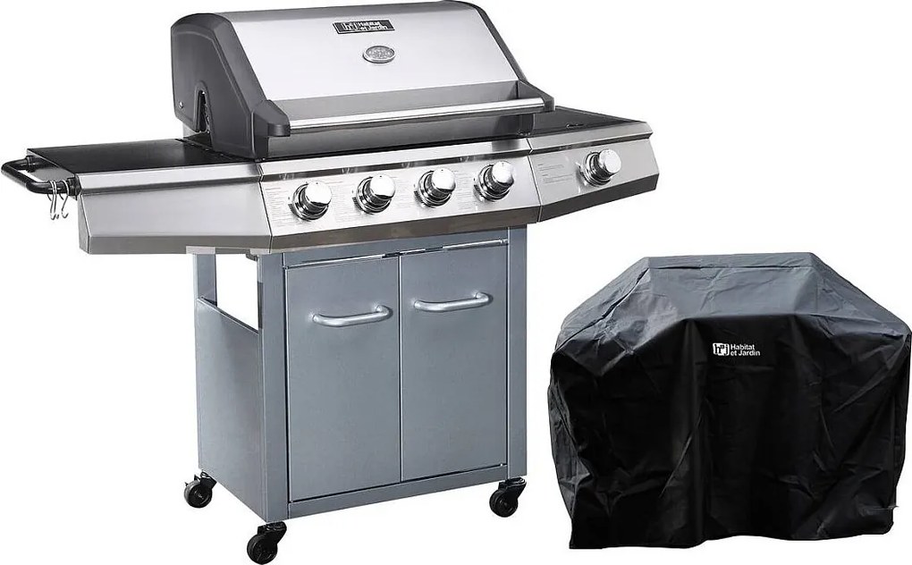 Grill gazowy z diodami LED "Bingo 5"