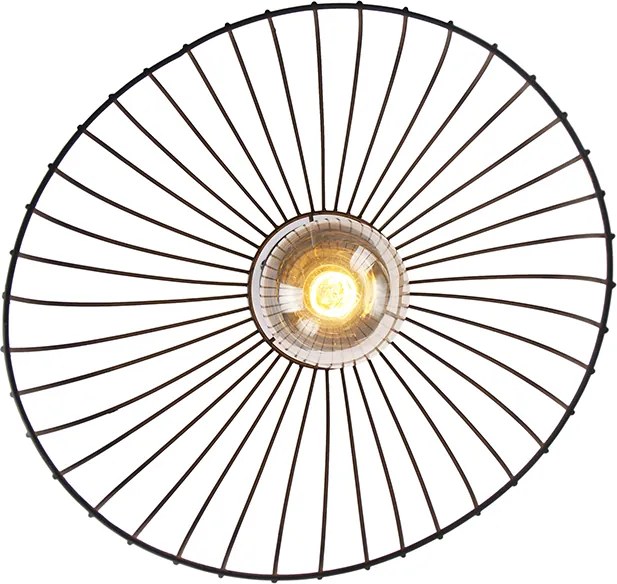 Designerska lampa sufitowa czarna 29 cm - Pua