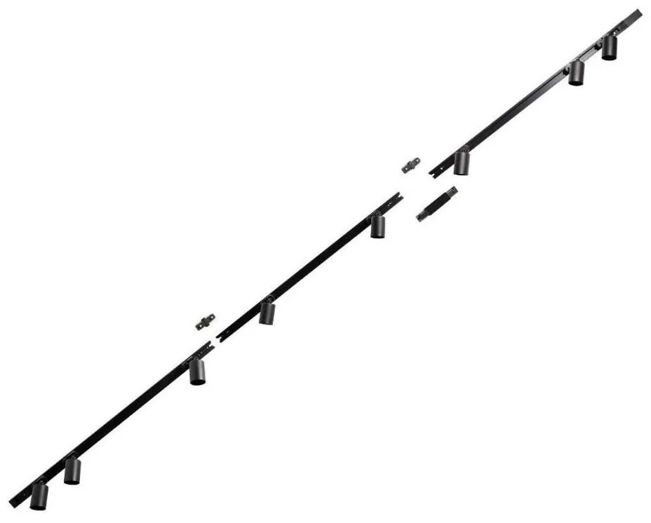 Zuma Line 3017 - Oświetlenie punktowe do systemu szynowego REFLEKTOR 8xGU10/10W/230V