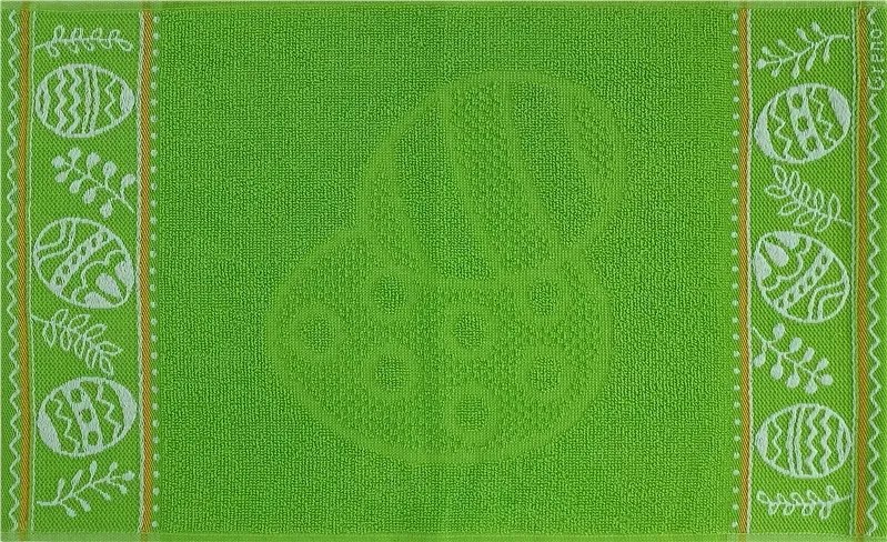 Ręcznik świąteczny Greno Easter 30x50 zielony GRENO