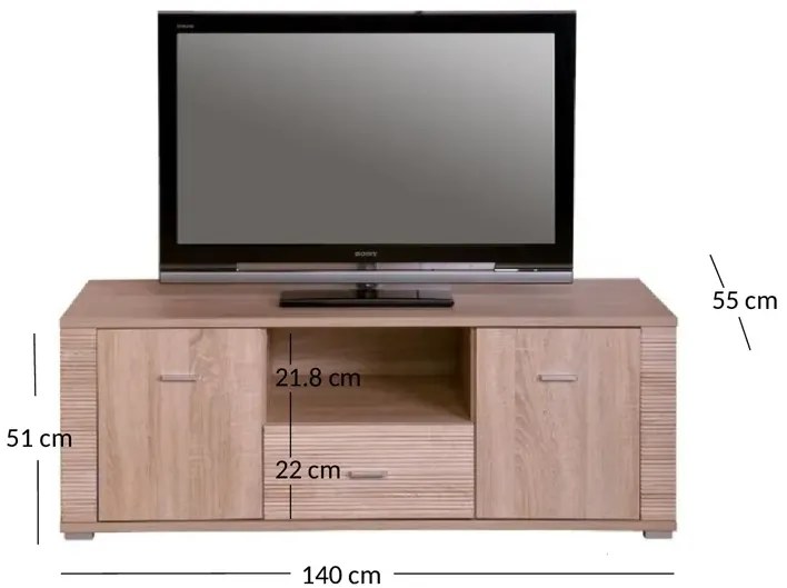 Szafka rtv z szufladą K9-S42