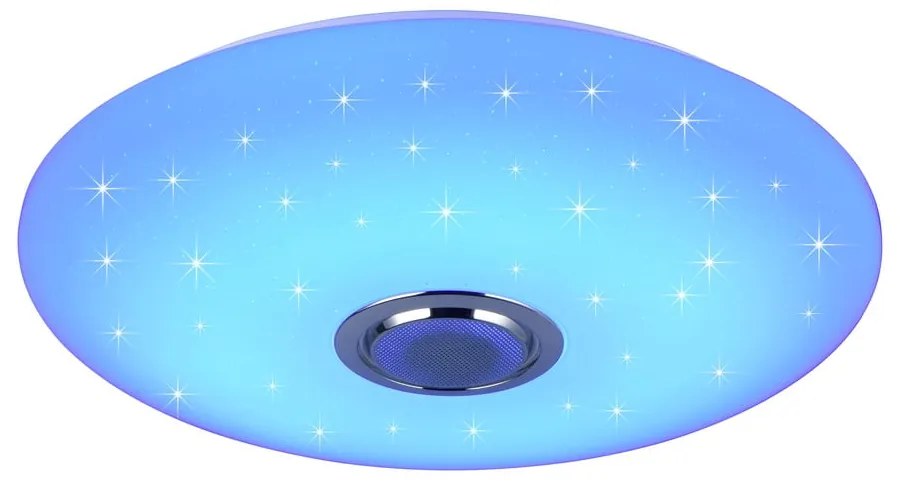 Biała lampa sufitowa LED ø 58 cm Musica – Trio
