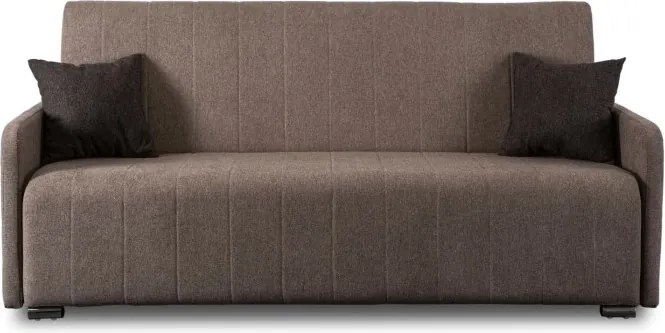 Sofa z Funkcją Spania ASPEN Wersalka Rozkładana Dwuosobowa Beżowa Nowoczesna do Salonu