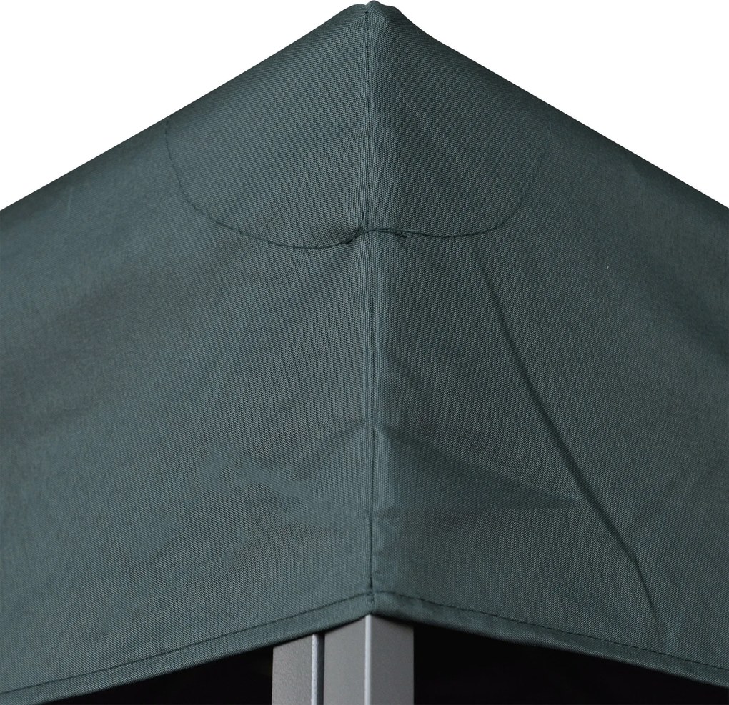 Zapasowy dach do pawilonu 3x3m odporny na warunki pogodowe łatwy montaż metalowy namiot imprezowy ogrodowy | Aosom PL