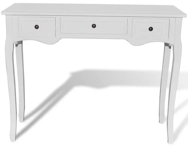 Biała konsola z 3 szufladami A7-S78