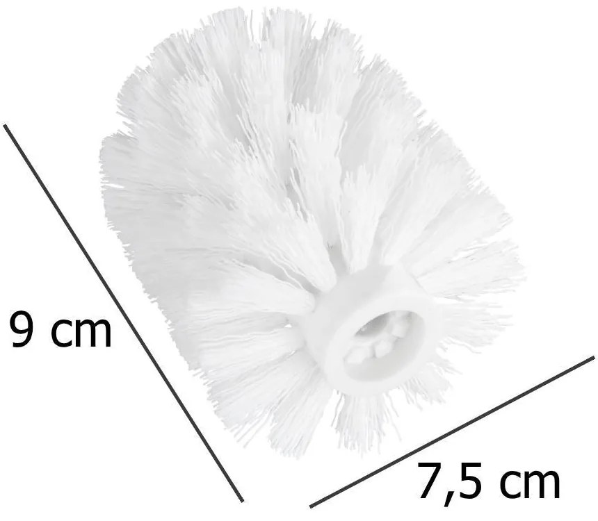 Zapasowa końcówka do szczotki toaletowej, ∅ 7,5 cm, WENKO