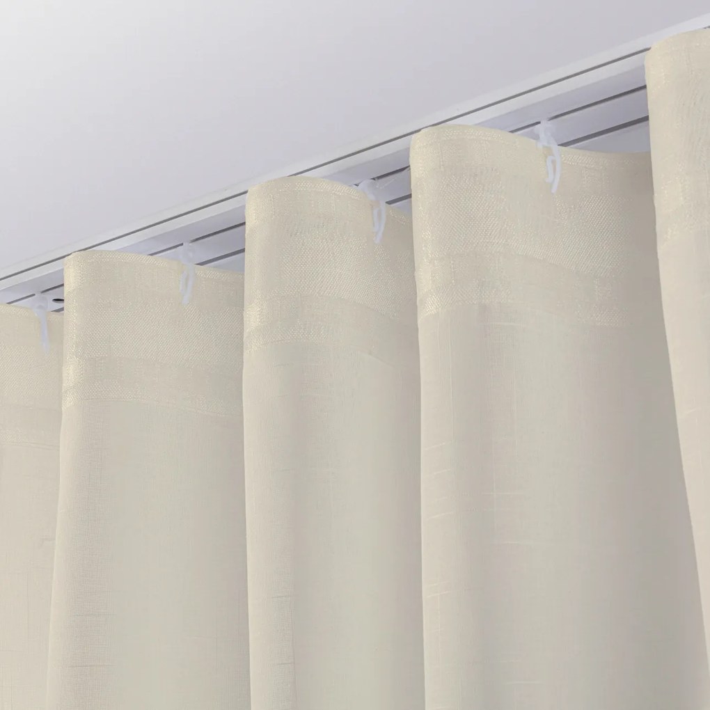 Firana na taśmie wave