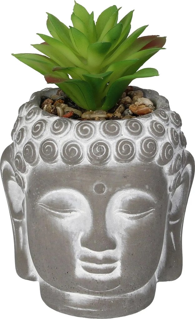 Dekoracja Succulent III Buddha 17cm