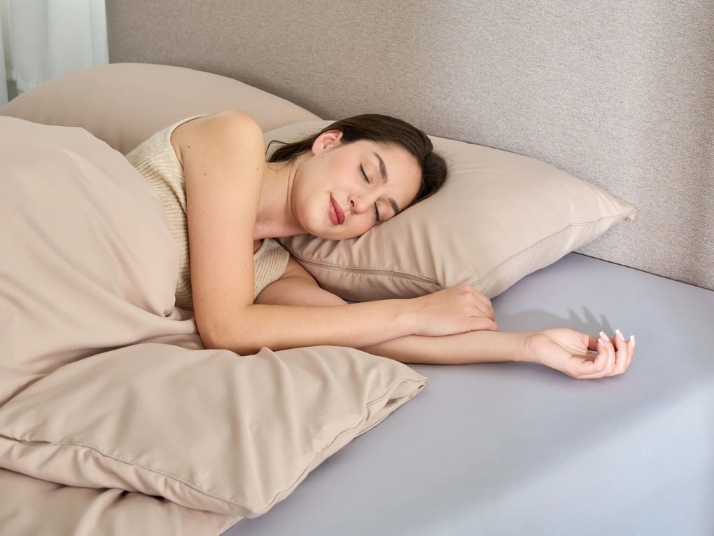 Zestaw pościeli beż Dormeo Energy  140x200 cm