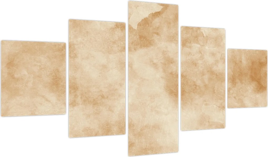 Obraz - Stary papier pergaminowy (125x70 cm)