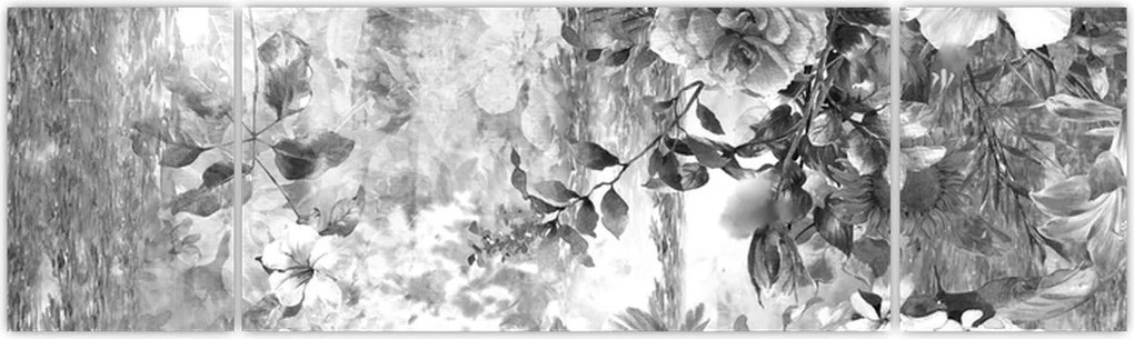 Obraz - Romantyczny ogród (170x50 cm)