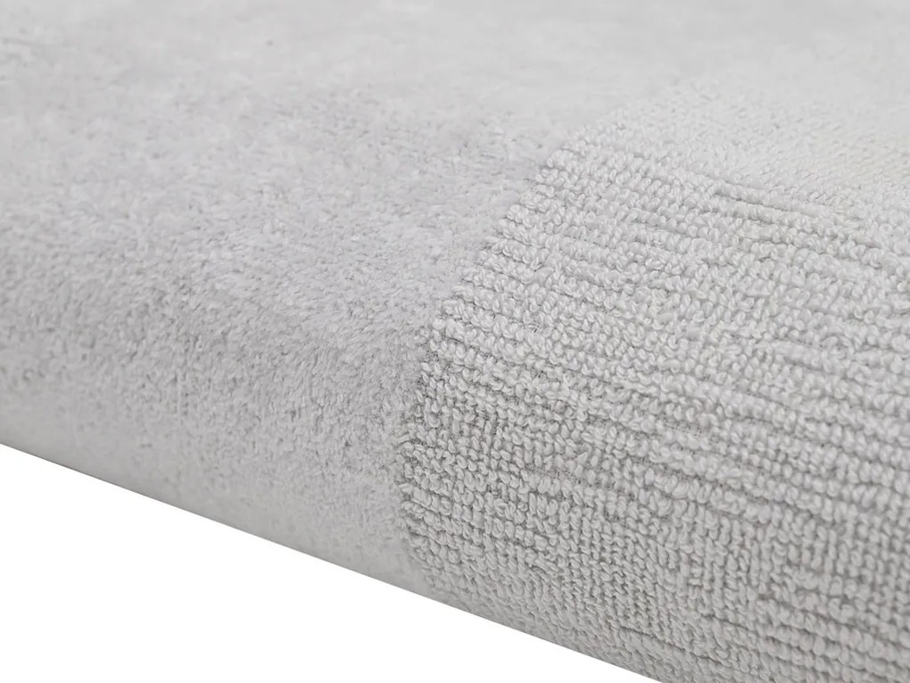 Ręcznik CARRARA 70x140 cm jasnoszary, 100% bawełna