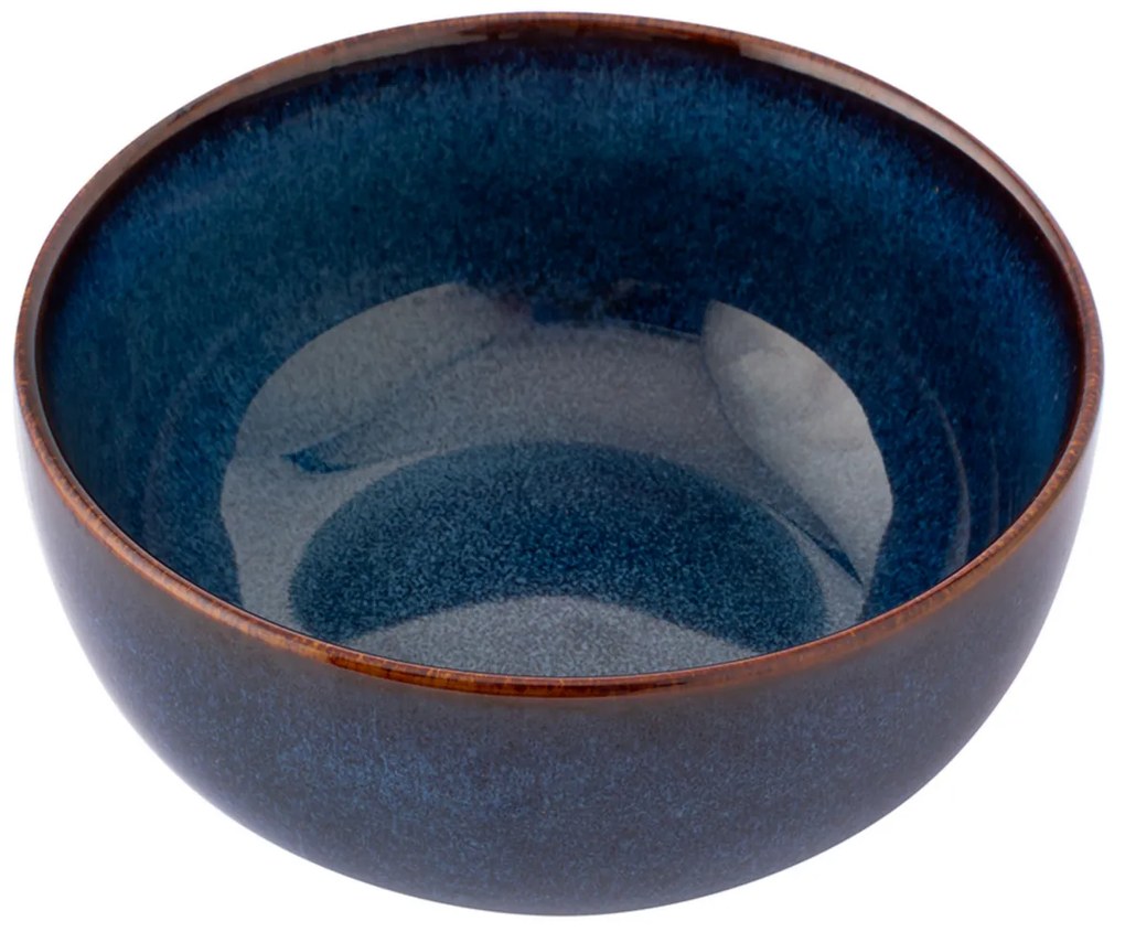 Altom Ceramiczna miska Reactive Navy Blue 14,5 cm,600 ml