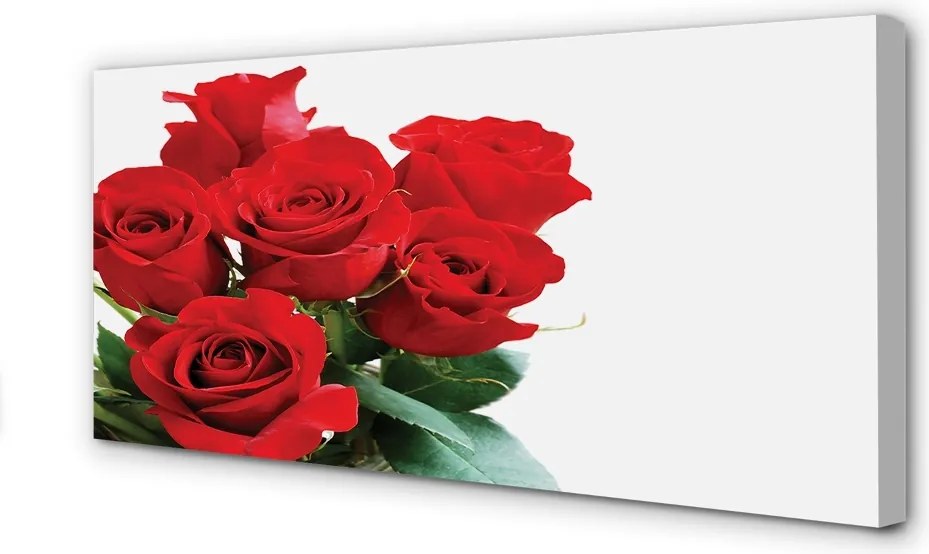 Fotoobraz na płótnie Klasyczna Wiązanka Róż