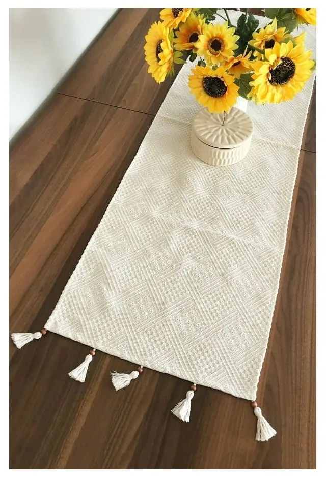 Bieżnik z bawełny organicznej 40x130 cm – Mila Home