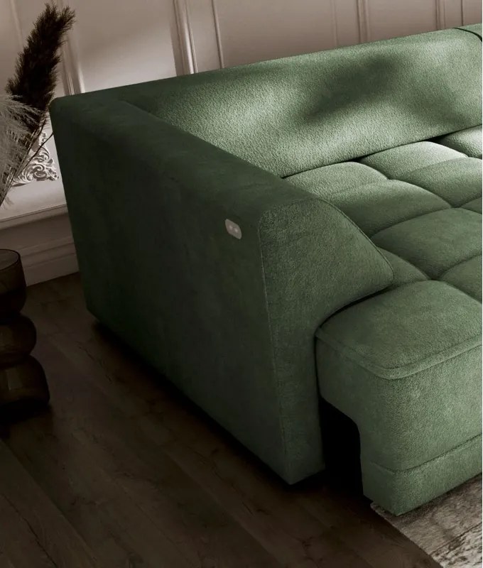 Sofa kanapa TIGA z funkcja spania Elektryczny System rozkładania WERSAL