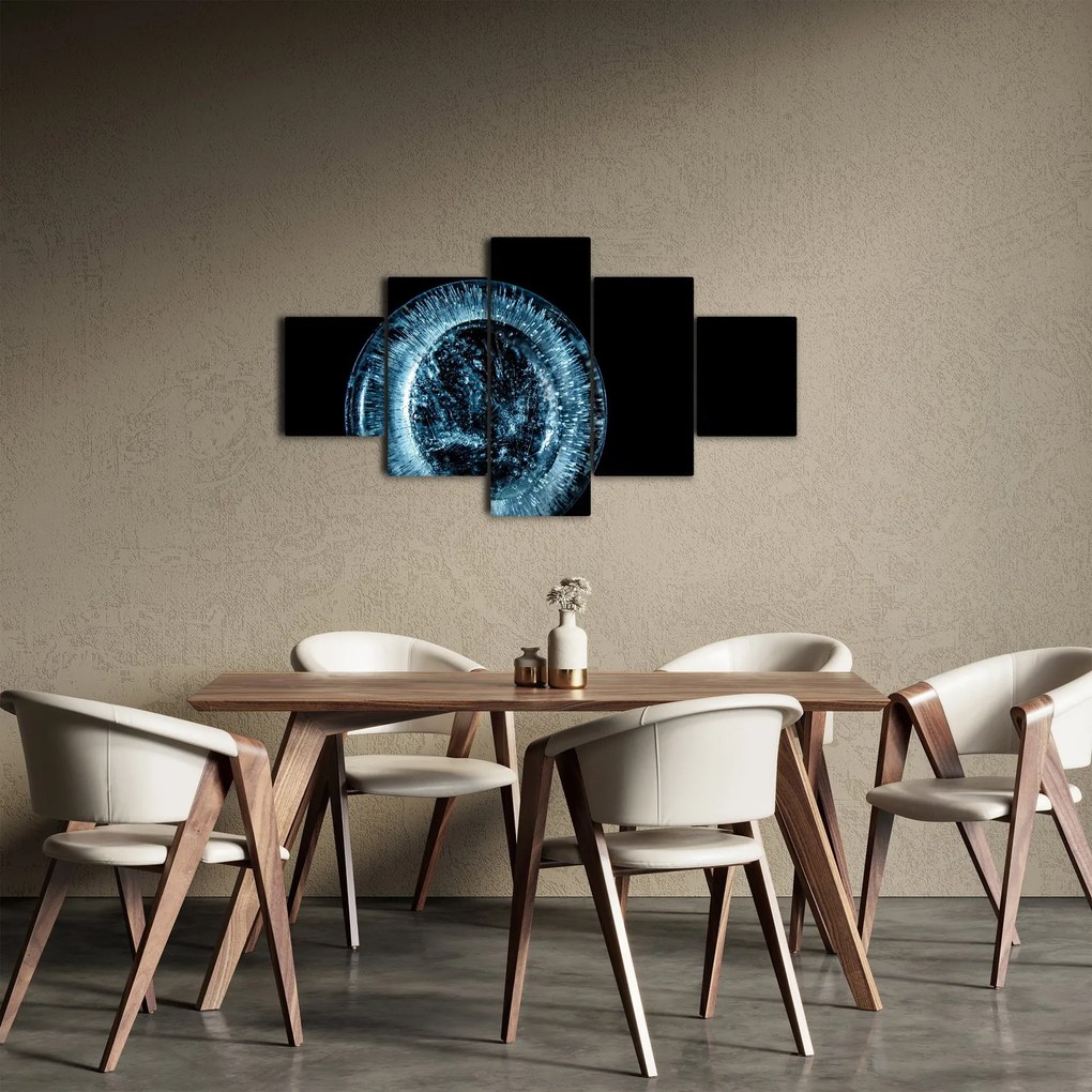 Obraz kropli lodu (125x70 cm)