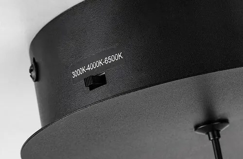 Rabalux 72114 wiszący żyrandol LED Silnora 35W, czarny